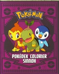Produktbild: Pok&eacute;mon : Pokedex &agrave; colorier Sinnoh