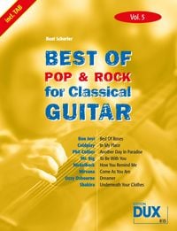 Produktbild: Best of Pop & Rock for Classical Guitar Vol. 5