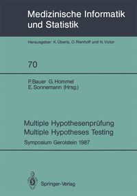 Produktbild: Multiple Hypothesenpr&uuml;fung / Multiple Hypotheses Testing