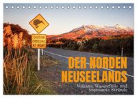 Produktbild: Der Norden Neuseelands: Vulkane, Wasserf&auml;lle und imposante Str&auml;nde (Tischkalender 2026 DIN A5 quer), CALVENDO Monatskalender