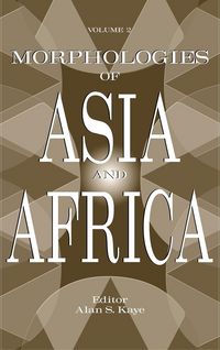 Produktbild: Morphologies of Asia and Africa