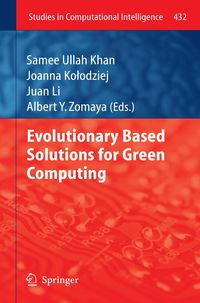 Produktbild: Evolutionary Based Solutions for Green Computing