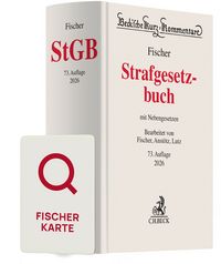 Produktbild: Fischer/Anst&ouml;tz/Lutz StGB Chat-Book 2027