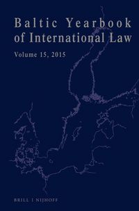 Produktbild: Baltic Yearbook of International Law, Volume 15 (2015)