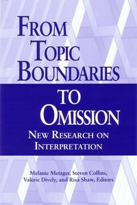 Produktbild: From Topic Boundaries To Omiss
