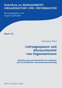Produktbild: Leitungsspanne und Hierarchietiefe von Organisationen