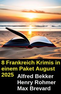 Produktbild: 8 Frankreich Krimis in einem Paket August 2025
