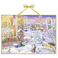 Produktbild: Adventskalender &raquo;Bl&uuml;ten im Schnee&laquo;