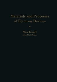 Produktbild: Materials and Processes of Electron Devices