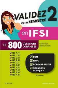 Produktbild: Chevillotte, J: Validez Votre Semestre 2 En Ifsi En 800 Ques