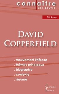 Produktbild: Fiche de lecture David Copperfield de Charles Dickens (Analyse litt&eacute;raire de r&eacute;f&eacute;rence et r&eacute;sum&eacute; complet)