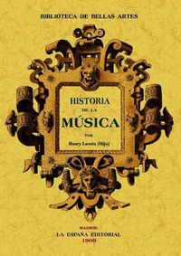 Produktbild: Historia de la m&uacute;sica
