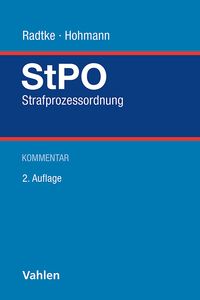 Produktbild: Strafprozessordnung. StPO