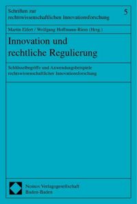 Produktbild: Innovation und rechtliche Regulierung