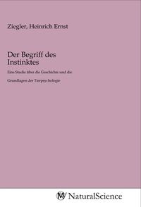 Produktbild: Der Begriff des Instinktes