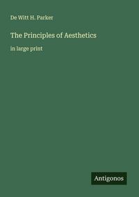 Produktbild: The Principles of Aesthetics