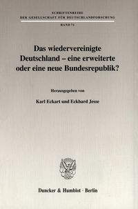 Bild vom Artikel Das wiedervereinigte Deutschland - eine erweiterte oder eine neue Bundesrepublik? vom Autor 