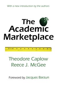 Produktbild: The Academic Marketplace