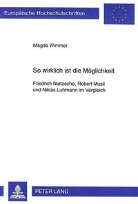 Produktbild: So wirklich ist die Moeglichkeit
