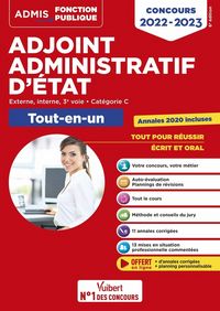 Produktbild: Concours adjoint administratif etat