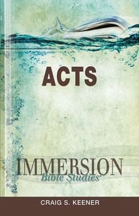 Produktbild: Immersion Bible Studies: Acts