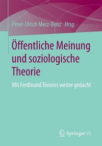 Produktbild: &Ouml;ffentliche Meinung und soziologische Theorie