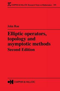 Produktbild: Elliptic Operators, Topology, and Asymptotic Methods