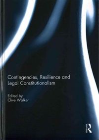 Produktbild: Contingencies, Resilience and Legal Constitutionalism