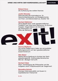 Produktbild: Exit! Krise und Kritik der Warengesellschaft 23/2026