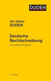 Bild vom Artikel Der kleine Duden - Deutsche Rechtschreibung vom Autor Dudenredaktion