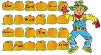 Produktbild: Scarecrow and Pumpkins Bulletin Board