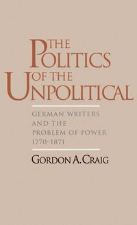 Produktbild: The Politics of the Unpolitical