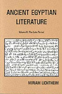 Produktbild: Ancient Egyptian Literature, Vol. 3: The Late Period