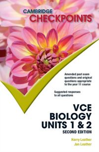 Produktbild: Cambridge Checkpoints VCE Biology Units 1 and 2