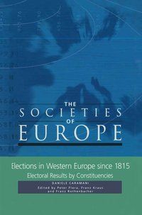 Produktbild: Elections in Western Europe 1815-1996