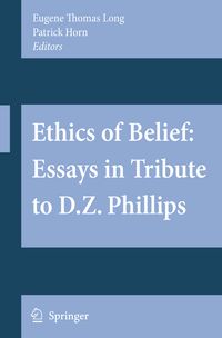 Produktbild: Ethics of Belief: Essays in Tribute to D.Z. Phillips