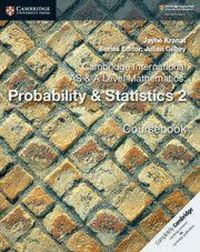 Produktbild: Cambridge International AS & A Level Mathematics: Probability & Statistics 2 Coursebook