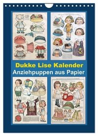 Produktbild: Dukke Lise Kalender - Anziehpuppen aus Papier (Wandkalender 2026 DIN A4 hoch), CALVENDO Monatskalender
