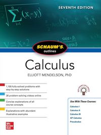 Produktbild: Schaum's Outline of Calculus, Seventh Edition