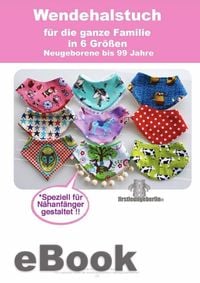 Produktbild: Wendehalstuch f&uuml;r die ganze Familie Gr. XS-XXL von firstloungeberlin