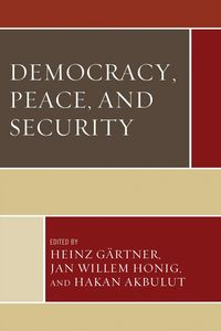 Produktbild: Democracy, Peace, and Security