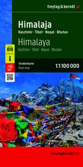 Produktbild: Himalaja, Stra&szlig;enkarte 1:1.100.000, freytag & berndt