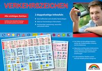 Produktbild: Verkehrszeichen - Aktuelle &Uuml;bersicht f&uuml;r den F&uuml;hrerschein der wichtigsten Verkehrszeichen, Gefahrenzeichen etc. im Stra&szlig;enverkehr - ideal zur theoretischen F&uuml;hrerscheinpr&uuml;fung