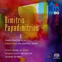Produktbild: Gouvelis, T: Konzert f&uuml;r Klavier und Orchester 1/+
