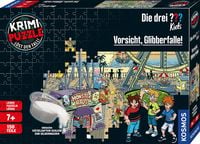 Produktbild: Krimipuzzle Die drei ??? Kids Vorsicht, Glibberfalle!