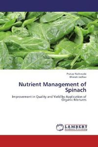 Produktbild: Naikwade, P: Nutrient Management of Spinach