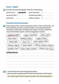 Deutsch 4. Klasse Übungsheft - Rechtschreiben und Diktate