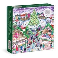 Produktbild: Michael Storrings Holiday Village Market 1000pc Foil Puzzle in Square Box
