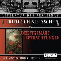 Produktbild: Unzeitgem&auml;&szlig;e Betrachtungen 1
