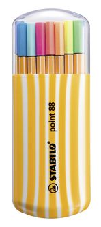 Produktbild STABILO Fineliner point 88, 20er Zebrui Neon